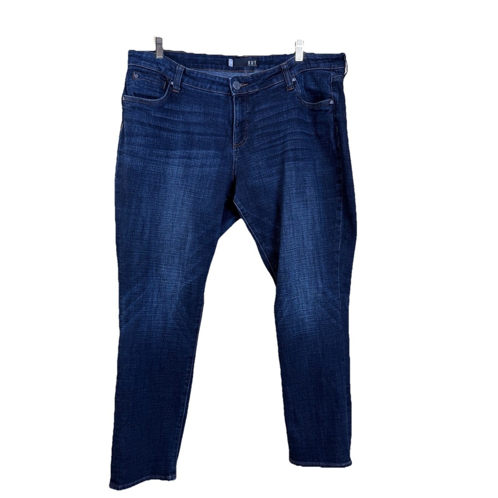 Kut from the Kloth Women's High Rise Jeans - Dark Blue